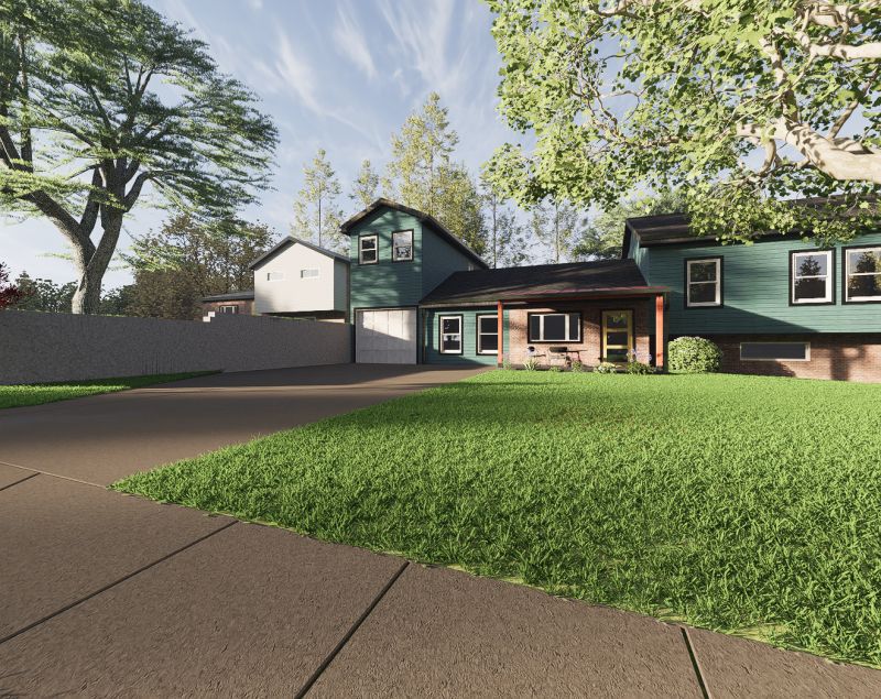 Alexandria Residence — 3D exterior renders by SAFE Engineering Solutions — view 2