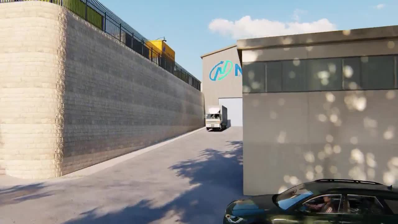 Warehouse & Logistics Facility — Design & visualization by SAFE Engineering Solutions — view 2